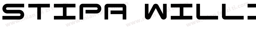 Stipa Willington Regular字体转换